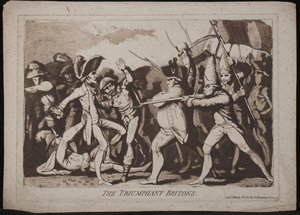 Os britânicos triunfantes, 1780